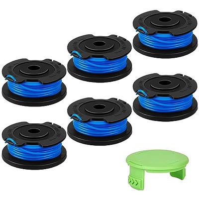 3pcs Trimmer Line Green Spool Weed Eater Line Replacement Spools