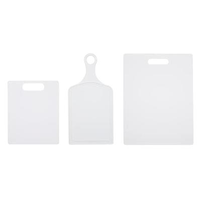 Freshware Reversible Kitchen Cutting Board (3-Piece) White