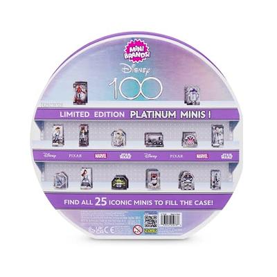 Mini Brands Disney 100 Platinum Capsule by ZURU Limited Edition with  Platinum Minis, Celebrate Disney 100