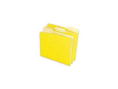 1 Letter Yellow Poly Document Boxes