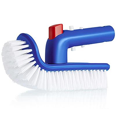 BORDSTRACT Pool Brush, Nylon Corner Vacuum Brush for Swimming Pool Step and  Stairs, Manual Cleaning Supplies for Spas Hot Tubs Cleaning - Yahoo Shopping