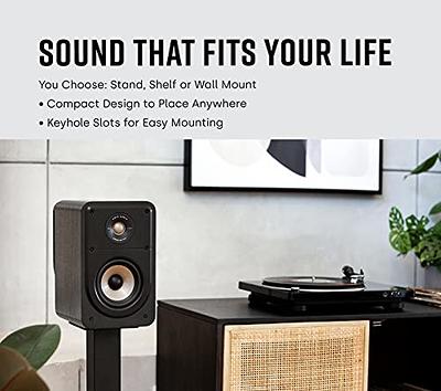 Polk Audio Signature Elite ES10 Surround Speakers (Walnut, Pair)