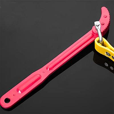 Oil Filter Belt Wrench 8 Inch Multifunctional Belt Wrench Oil Filter Wrench  Adjustable Removal Hand Tool