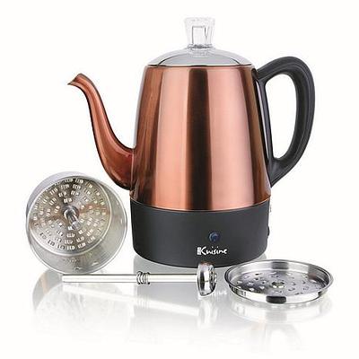 Wolfgang Puck Stainless Steel Petite Kettle and Tea Pot with