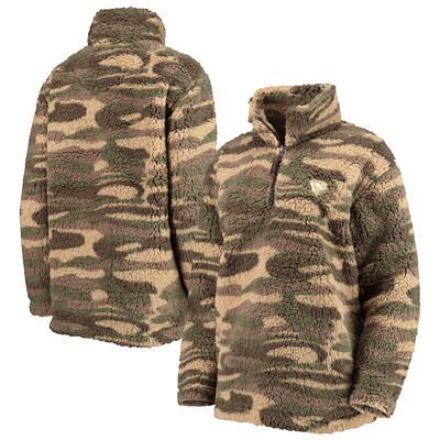 Pittsburgh Steelers Men's Logo Defender Camo Full Zip Hoodie