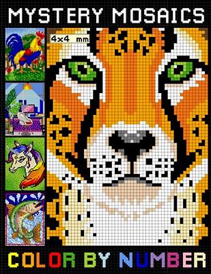 Mystery Mosaics Color By Number: Simple Pixel Art Coloring Book for Kids,  Adults, Seniors and Beginners (Color Quest for Stress Relief & Relaxation)  - Yahoo Shopping