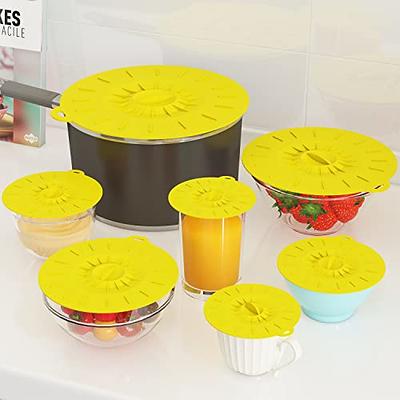 Silicone Covers That Can Be Reused For Microwave Food Storage With