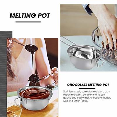 EXCEART Chocolate Melting Bowl 1 Set Stainless Steel Double Boiler Pot  Cheese Melting Pot Chocolate Melting Pot Wax Melting Pot for Home Use  Candle Making Supplies - Yahoo Shopping