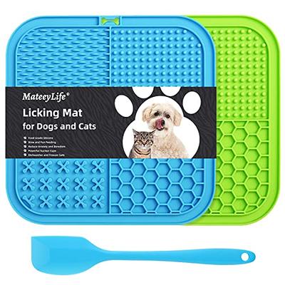 Kwispel Dog Licking Mat, 3 Pcs Large Licking Mat for Dogs with