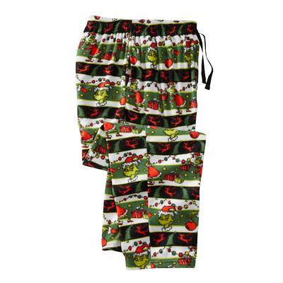 Men's Big & Tall Micro-Fleece Holiday Pajama Pants by KingSize in Santa  Grinch (Size L) Pajama Bottoms - Yahoo Shopping