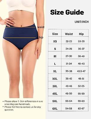 Women's Cotton Underwear High Waisted Full Coverage Ladies Panties  Clearance Sale Women's Solid Plus Size Underwear High Waist Leak Proof  Cotton