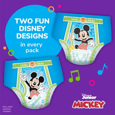 Boys DisneyJunior Mickey Mouse Potty Training Pants 3 Pack Size 3T