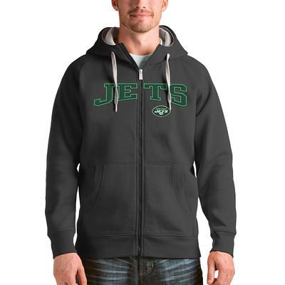 Nike Youth New York Jets Team Stripes Black Pullover Hoodie