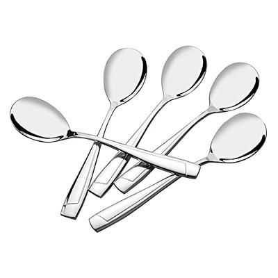 Stainless Steel Portion Control Solid Serving Spoon 3-Piece Combo