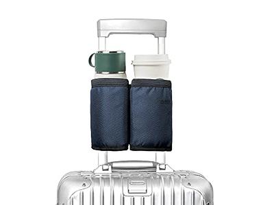 Travel Cup Holder Free Hand Drink Caddy for Luggage with Logo