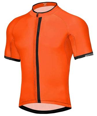 wantdo Men's Cycling Jerseys Short Sleeve Mountain Bike Jersey MTB Jersey  Full Zip Cycling Shirts with 3 Rear Pockets Orange - Yahoo Shopping