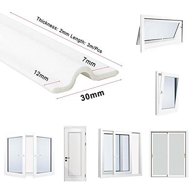 Twin Door Draft Stopper, Under Door Bottom Seal Strip Noise Blocker for  Door Insulation and Soundproofing, Length Adjustable Suitable for Interior