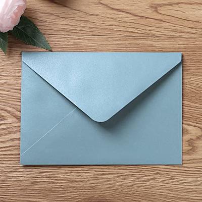 PONATIA 50PCS/Pack A4 Envelopes 4x6 Envelopes for Weddings Invitations,  Birthday Party Cards, Gift cards Envelopesngs Invitation Cards, (Dusty  Blue, A4) - Yahoo Shopping