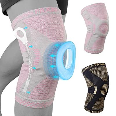 Domaste Copper Knee Brace with Patella Gel Pads and Side Stabilizers (2  pack) - Knee Compression Sleeves Support for Men & Women - Medical Grade  Knee Pads for Running,ACL（Tan,XXL） - Yahoo Shopping