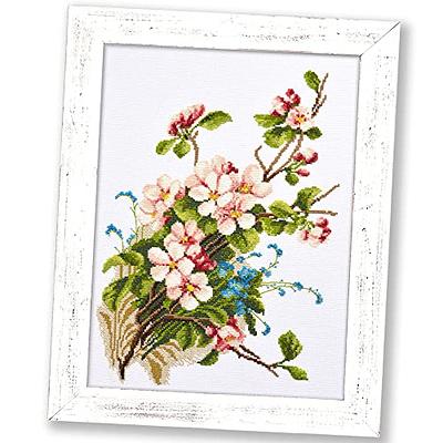 Povitrulya povitrulya summer flowers - embroidery set - diy