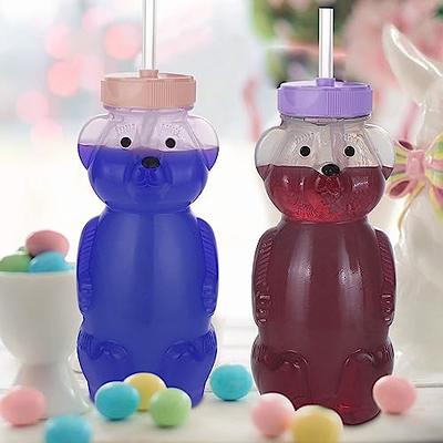 Honey Bear Straw Cup Long Straws, Squeezable Therapy and Special