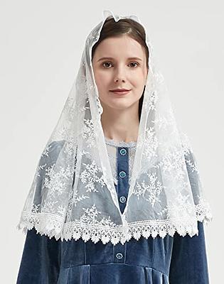 Yalice Pearl Bridal Wedding Veils Flower Long Cathedral Veil 118