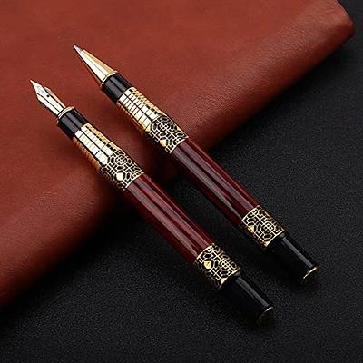 Luxury Wooden Ballpoint Pen Gift Set with Business Pen Case