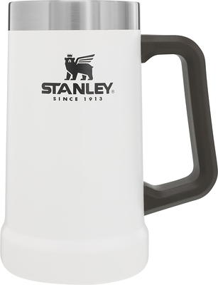 Stanley Stainless Steel Vacuum Insulated Pint Glass Beer Mug, 16 oz 