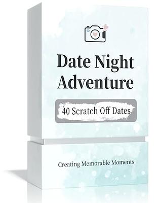 Date Night Adventure Scrapbook for Couples - 40 Scratch off