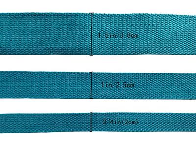 Cotton Webbing 1.5 Turquoise