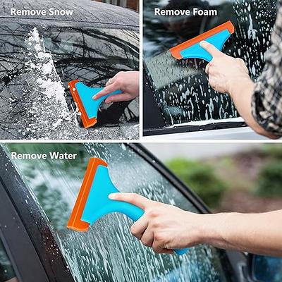 YESCOO 2 Pcs Small Squeegee, 5.9'' Blade and 7.5'' Handle, Window Squeegee,  Shower Squeegee for Shower Glass Door, Mirror, Mini Squeegee, Car  Windshield Squeegee, Silicone Squeegee with Hanging Hole - Yahoo Shopping