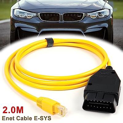 For BMW 16pin + RJ45 ENET ESYS Port Ethernet cable for F series K
