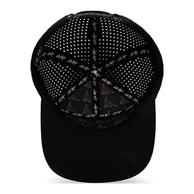 Salt Mafia 7-Panel Flat Brim Water-Resistant Performance Snap Back