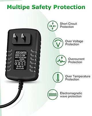 ALITOVE 5V Power Supply 5V 2A Power Adapter 5 Volt 10W AC Adapter 100-240V  AC to DC 5V Power Cord 5.5 x 2.5mm 2.1mm DC Tip 5volt Power Converter for