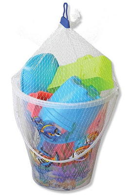 PopFun-Foldable Buckets Beach Toys Set