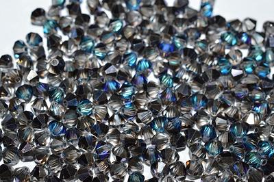 100 Beads Crystal Bicone, Bicone Beads Crystal 4mm