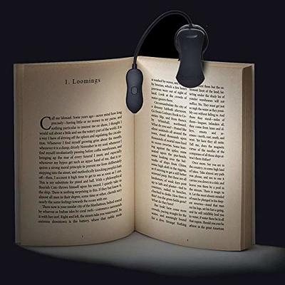 Vekkia Cute Rechargeable Book Light, Eye-Care Clip on Reading Lights for  Reading in Bed, 3