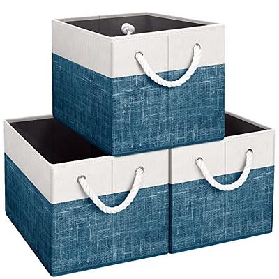 DULLEMELO Fabric Storage Cubes,12 inch Cube Stroage Bins for Empty Gift  Basket,Toys Nursery Clothes Storage Linen Closet Organizers and Storage  Baskets Shelves Bins(Grey-4 Pack) - Yahoo Shopping