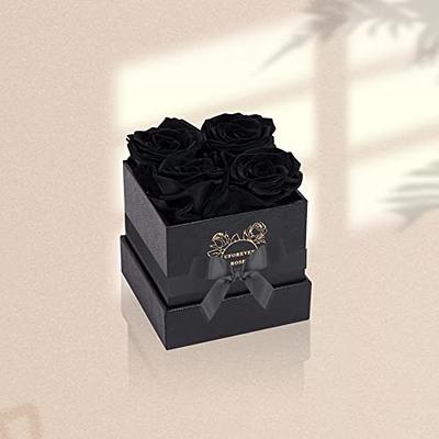 UFOREVER ROSES Preserved Roses in a Box Mothers Day Valentines Day Gifts  for Her, Real Roses