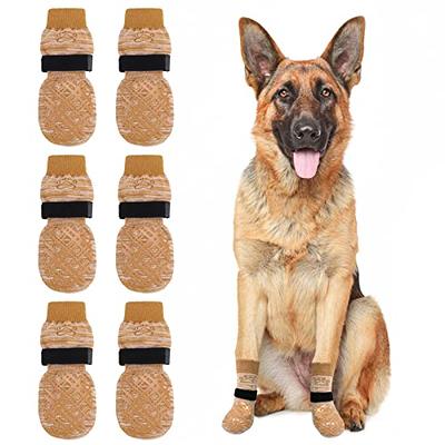 EXPAWLORER Anti-Slip Dog Socks-Double Sides Grips Traction Control on  Hardwood Floor,Dog Shoes for Hot/Cold Pavement,Best Paw Protector,Prevents  Licking,for Puppy Small Medium Large Senior Dogs - Yahoo Shopping