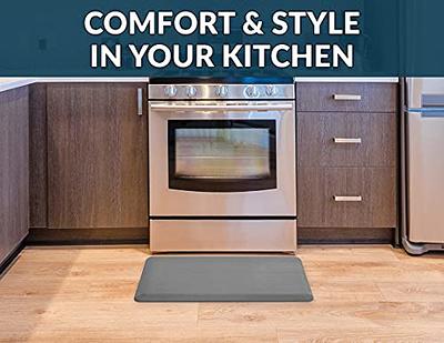 Anti Fatigue Mats for Kitchen Floor Kitchen Comfort Mat 3/4 in Cushioned Kitchen  Mats for Standing Fatigue Mats for Kitchen Floor 20x32 