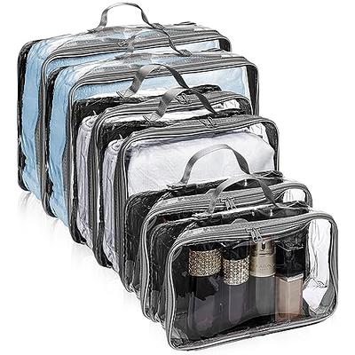 Large Clear Travel Packing Cube/See-Through PVC Organizer for  Suitcase/Multipurpose