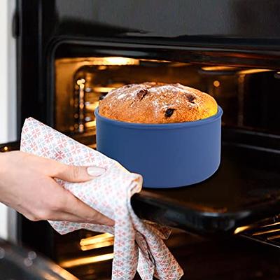 Silicone Pizza Dough container Proofing Box, Food Storage Container  Set,Reusable Airtight Food Containers with Lids ,Microwave & Dishwasher  Safe. 