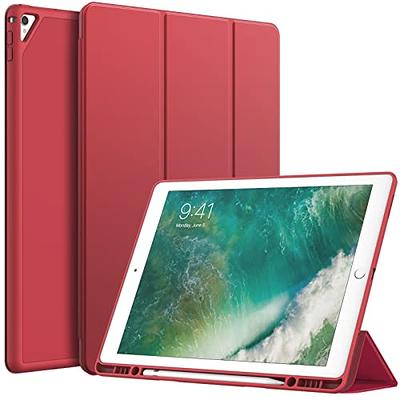 iMieet New iPad Pro 11 Inch Case 2022(4th Gen)/ 2021(3rd Gen) with Pencil  Holder [Support iPad 2nd Pencil Charging/Pair],Trifold Stand Smart Case  with