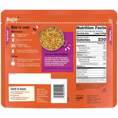 Ben's Original Ready Rice Long Grain & Wild Rice Microwavable Pouch - 8.8oz  : Target