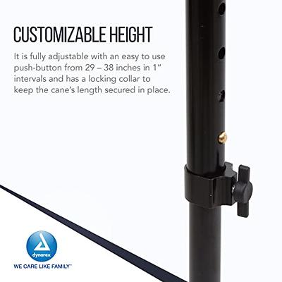 BeneCane Walking Cane for Men & Women Adjustable Cane with Offset Soft  Cushioned Handle -Portable Lightweight Sturdy Mobility Walker Aid for  Elderly