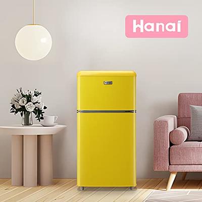 Compact Refrigerator 3.5 Cu.Ft WANAI Classic Retro Refrigerator 2 Door Mini  Refrigerator Adjustable Remove Glass Shelves Refrigerator Suitable for Dorm  Garage and Office - Yahoo Shopping