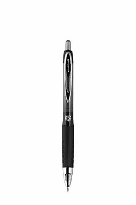 Uniball Signo 207+ Gel Pen 4 Pack, 0.7mm Medium Black Pens, Gel Ink Pens