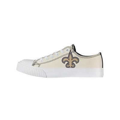 Pittsburgh Steelers FOCO Women's Low Top Canvas Shoes - Cream