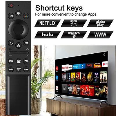 Universal Replacement for Samsung-Smart-TV-Remote, New Upgrade Infrared for  Samsung Remote Control, with Netflix,Prime Video,Hulu Buttons